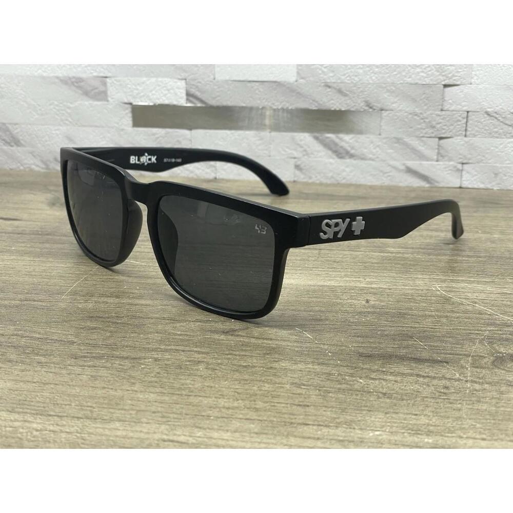 SPY+ OPTICS HELM MATTE BLACK AUTHENTIC EYEGLASSES 57-18 *FRAMES ONLY **READ**